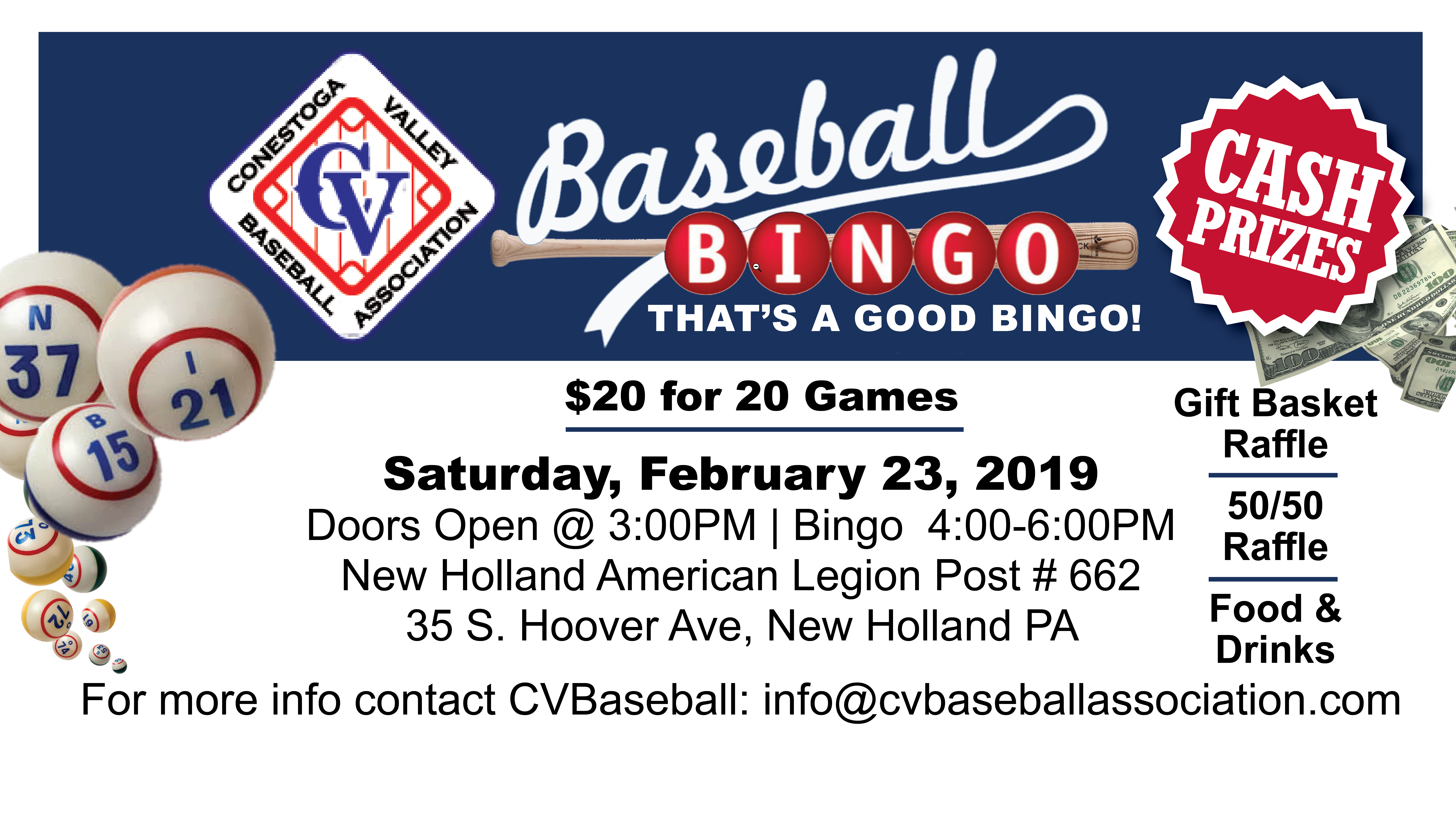 2019 Baseball Bingo